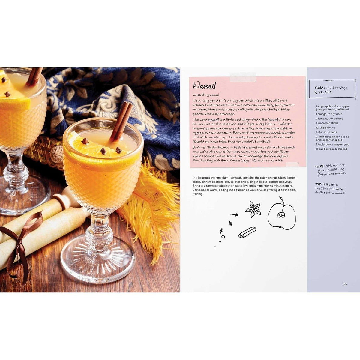 Sookie's Recipe Book: Gilmore Girls: An Official Cookbook (Spiral Bound)