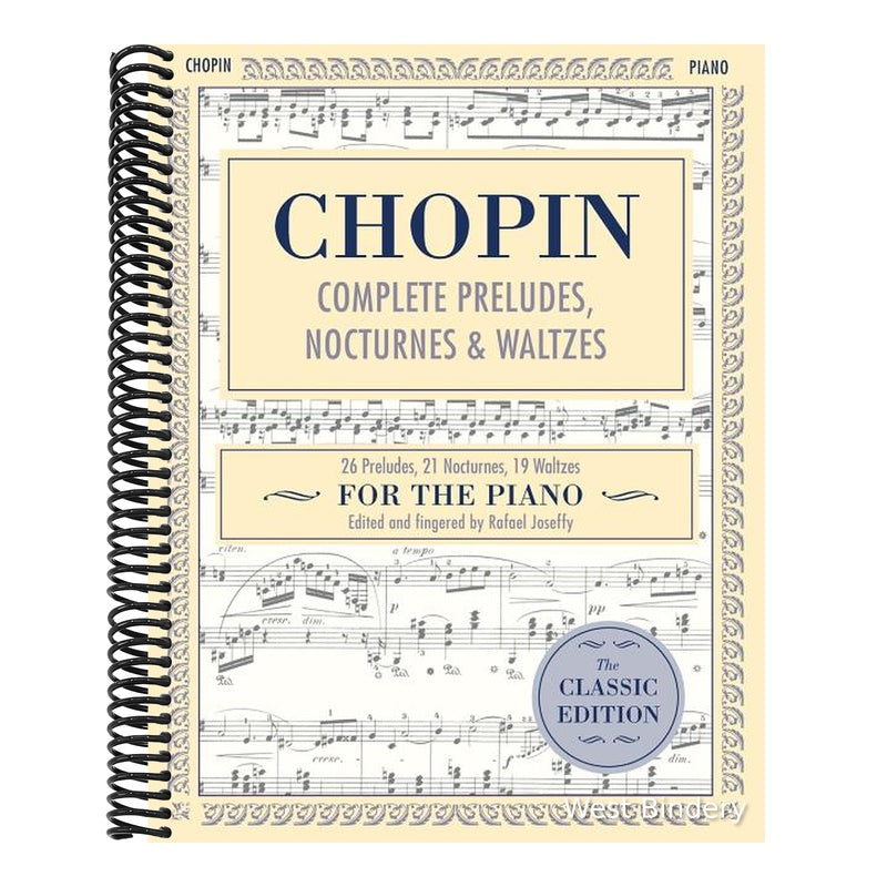 Complete Preludes, Nocturnes & Waltzes: 26 Preludes, 21 Nocturnes, 19 Waltzes for Piano (Schirmer's Library of Musical Classics) (Reprint)