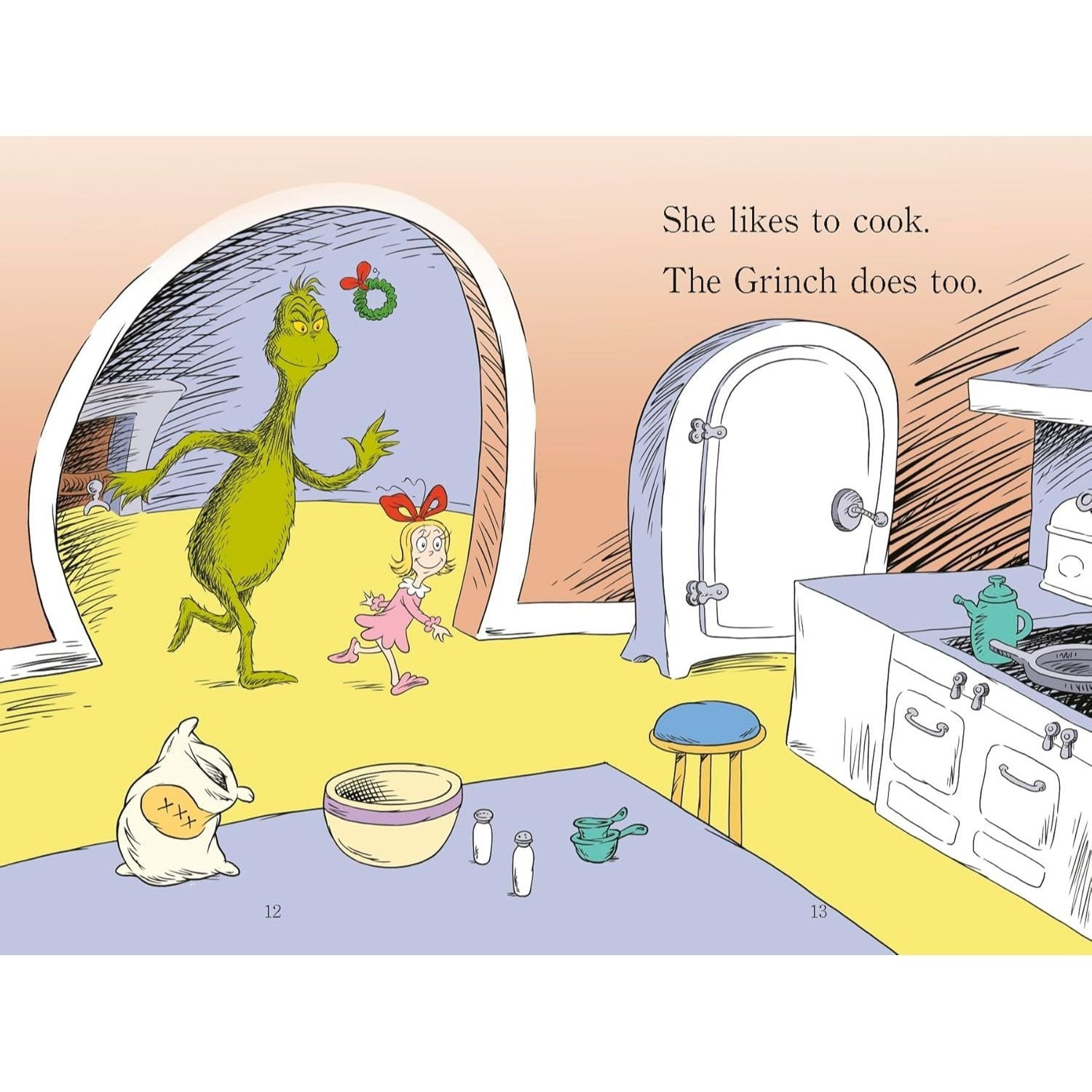 Cooking with the Grinch (Dr. Seuss) (Step Into Reading)
