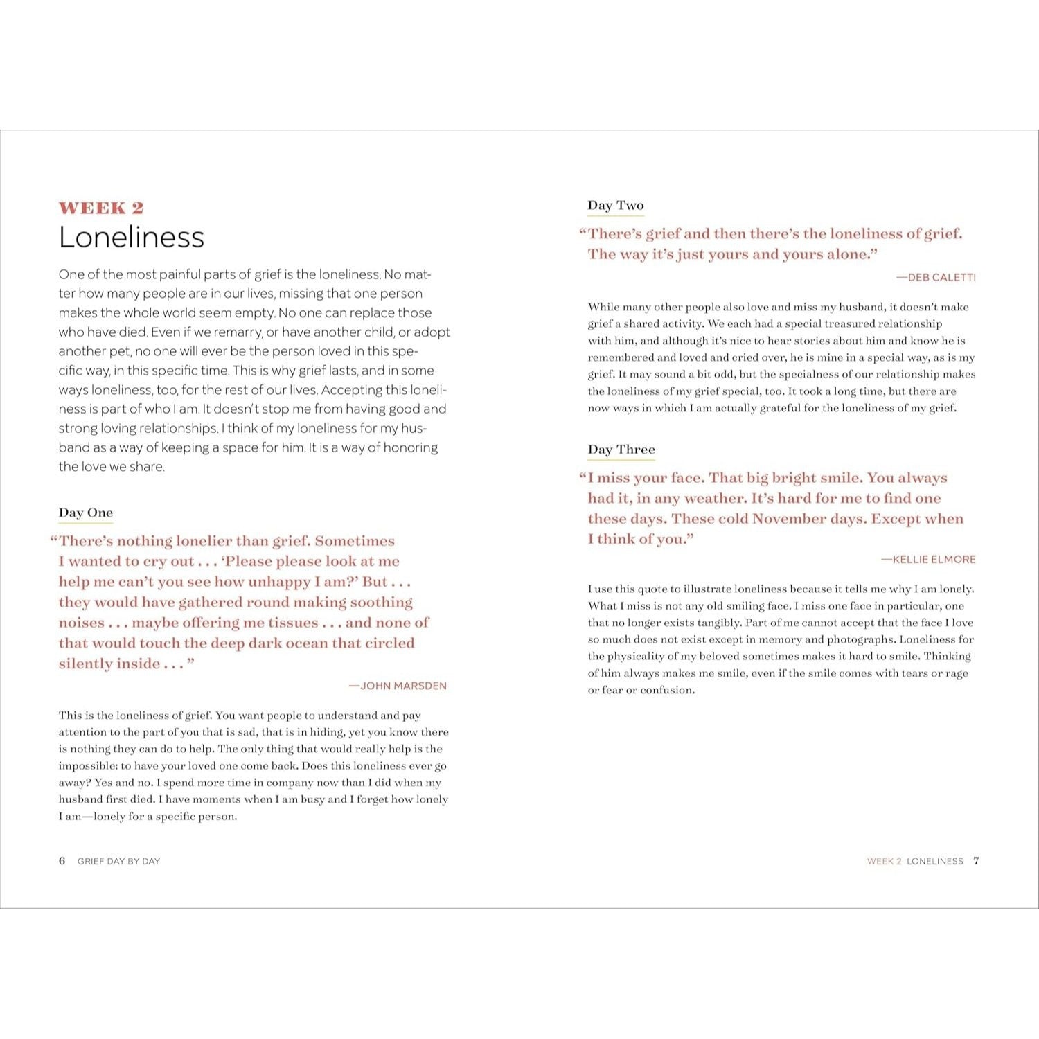 Grief Day by Day: Simple Practices and Daily Guidance for Living with Loss (Spiral Bound)
