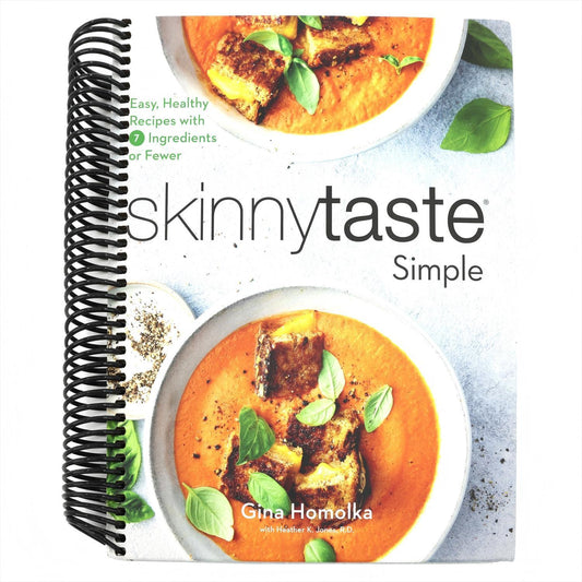 Skinnytaste Simple: Easy, Healthy Recipes with 7 Ingredients or Fewer: A Cookbook (Spiral Bound)