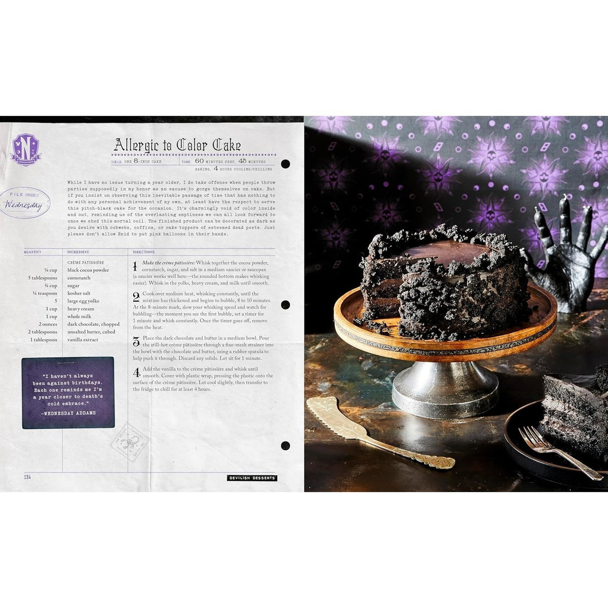 The Official Wednesday Cookbook: The Woefully Weird Recipes of Nevermore Academy