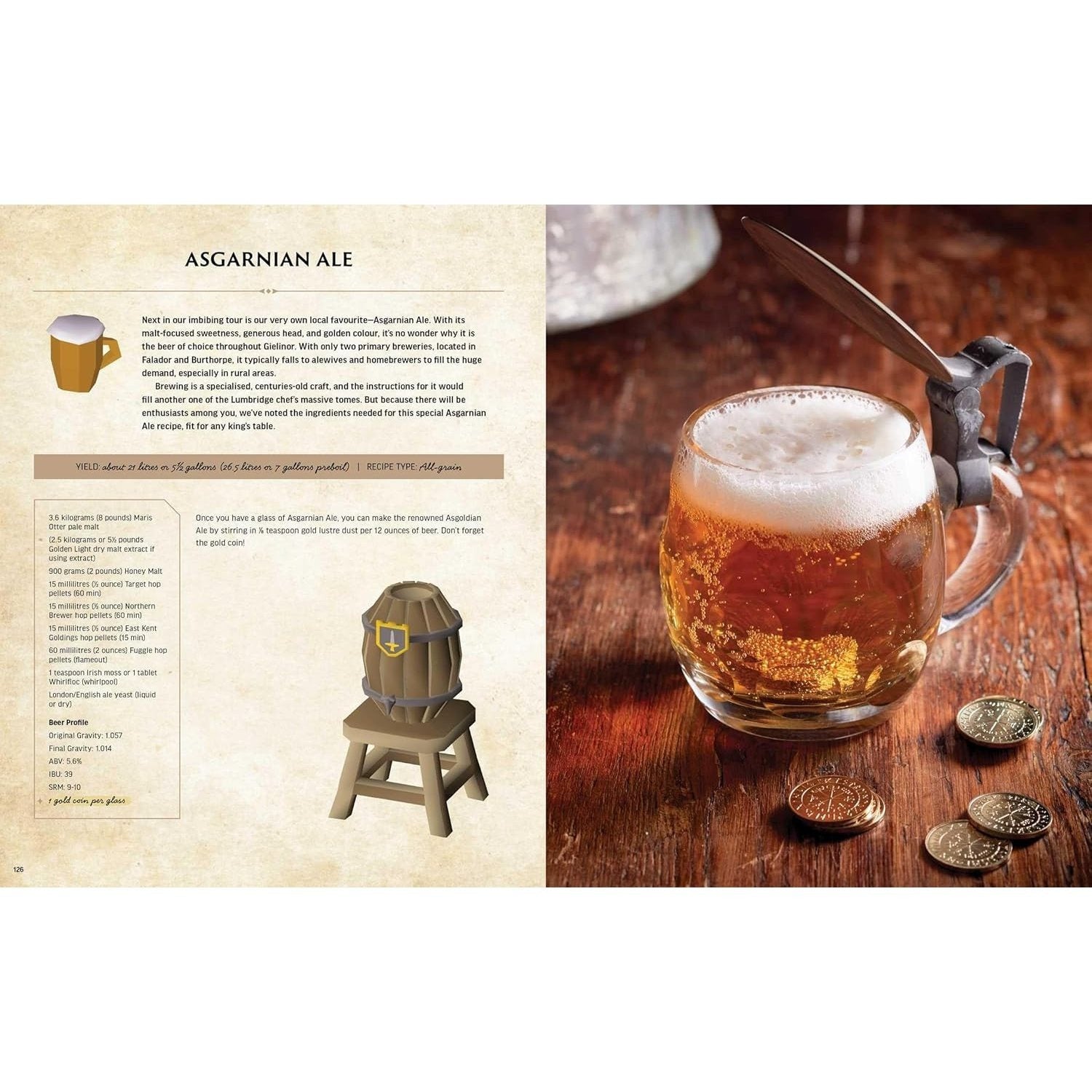 Runescape: The Official Cookbook (Spiral Bound)