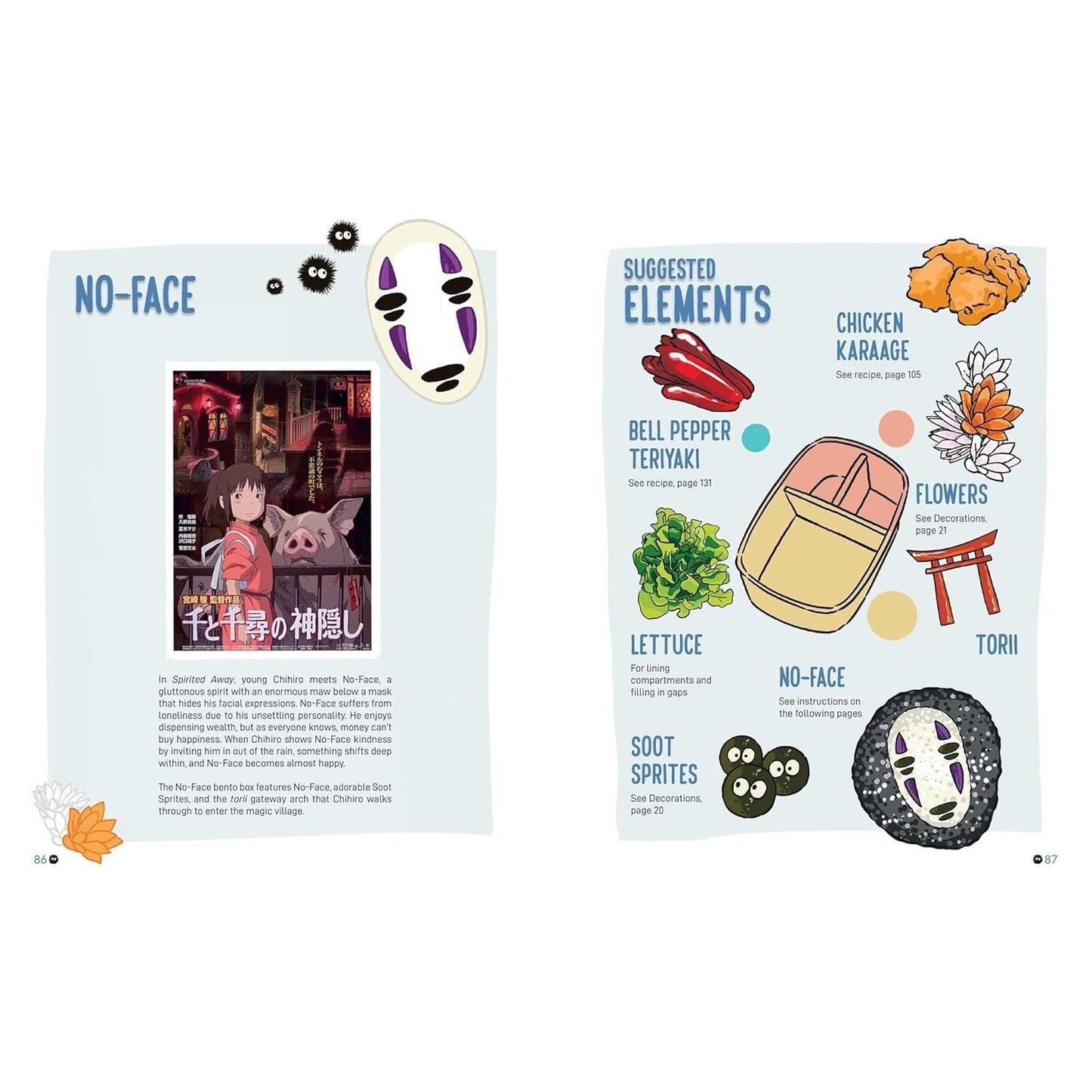 Studio Ghibli Bento Cookbook: Unofficial Recipes Inspired by Spirited Away, Ponyo, and More!