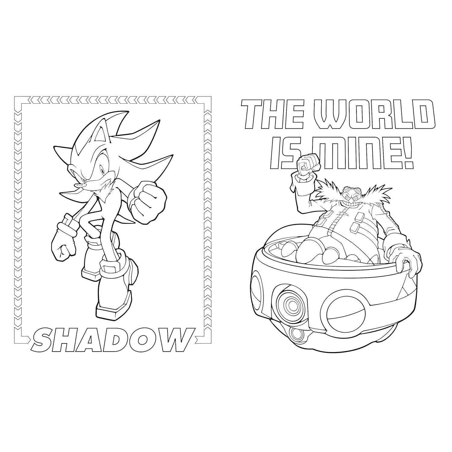 Sonic the Hedgehog: The Official Coloring Book (Spiral Bound)