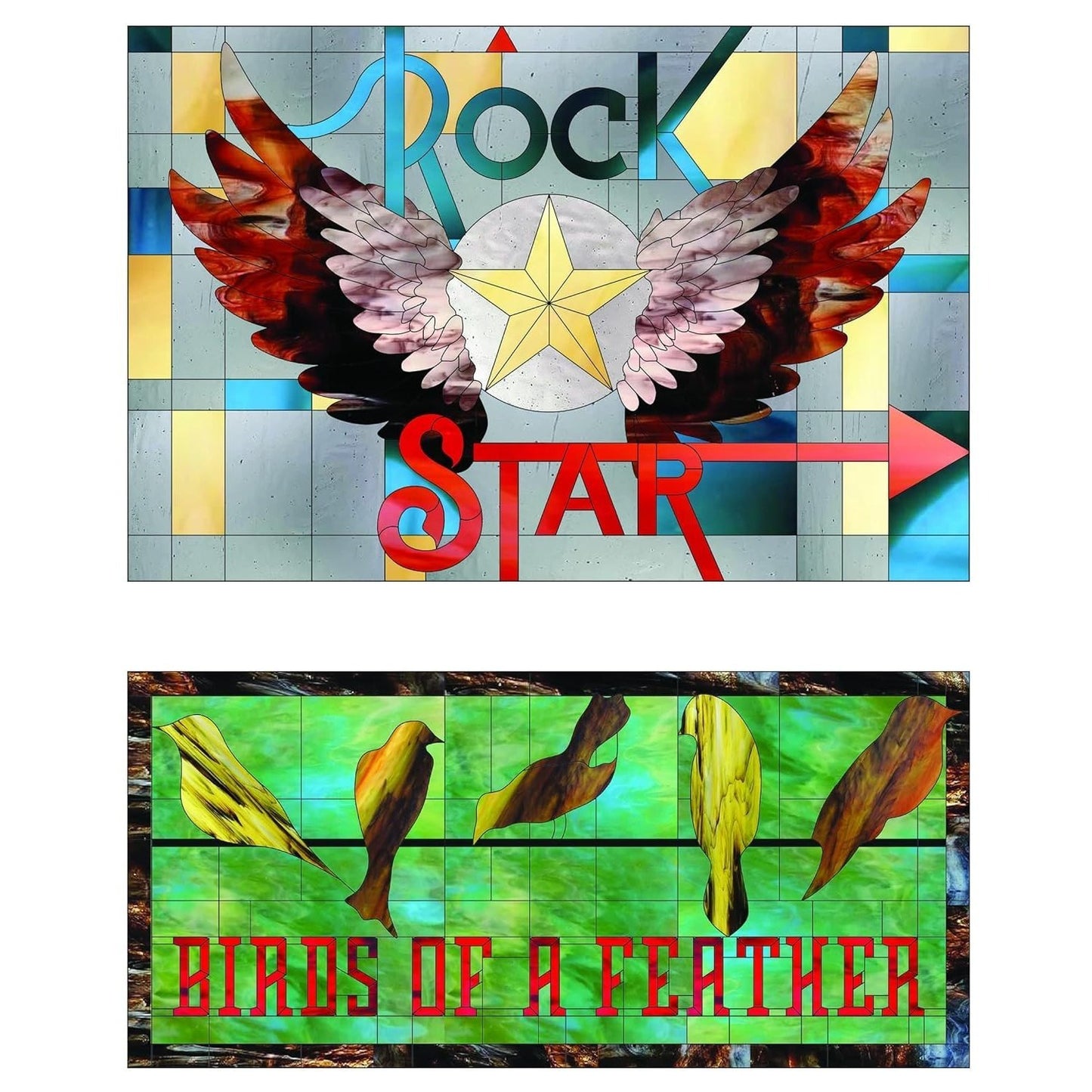 Sayings & Expressions: Stained Glass Patterns