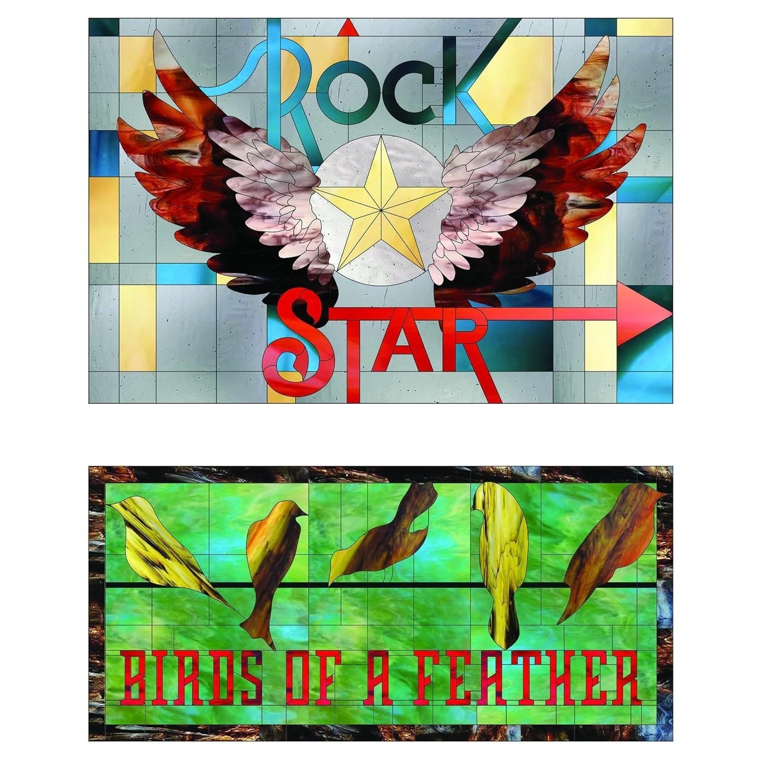 Sayings & Expressions: Stained Glass Patterns