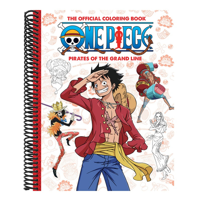 One Piece: Official Crew Coloring Collection: Pirates of the Grand Line the Perfect Stocking Stuffer! (Media Tie-In)