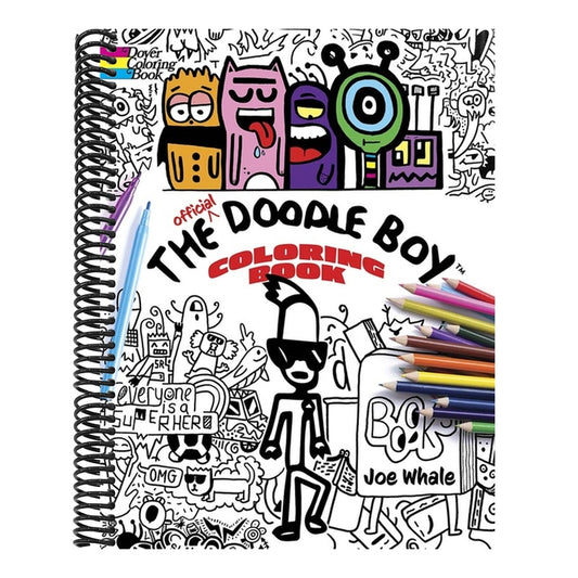 The Official Doodle Boy Coloring Book