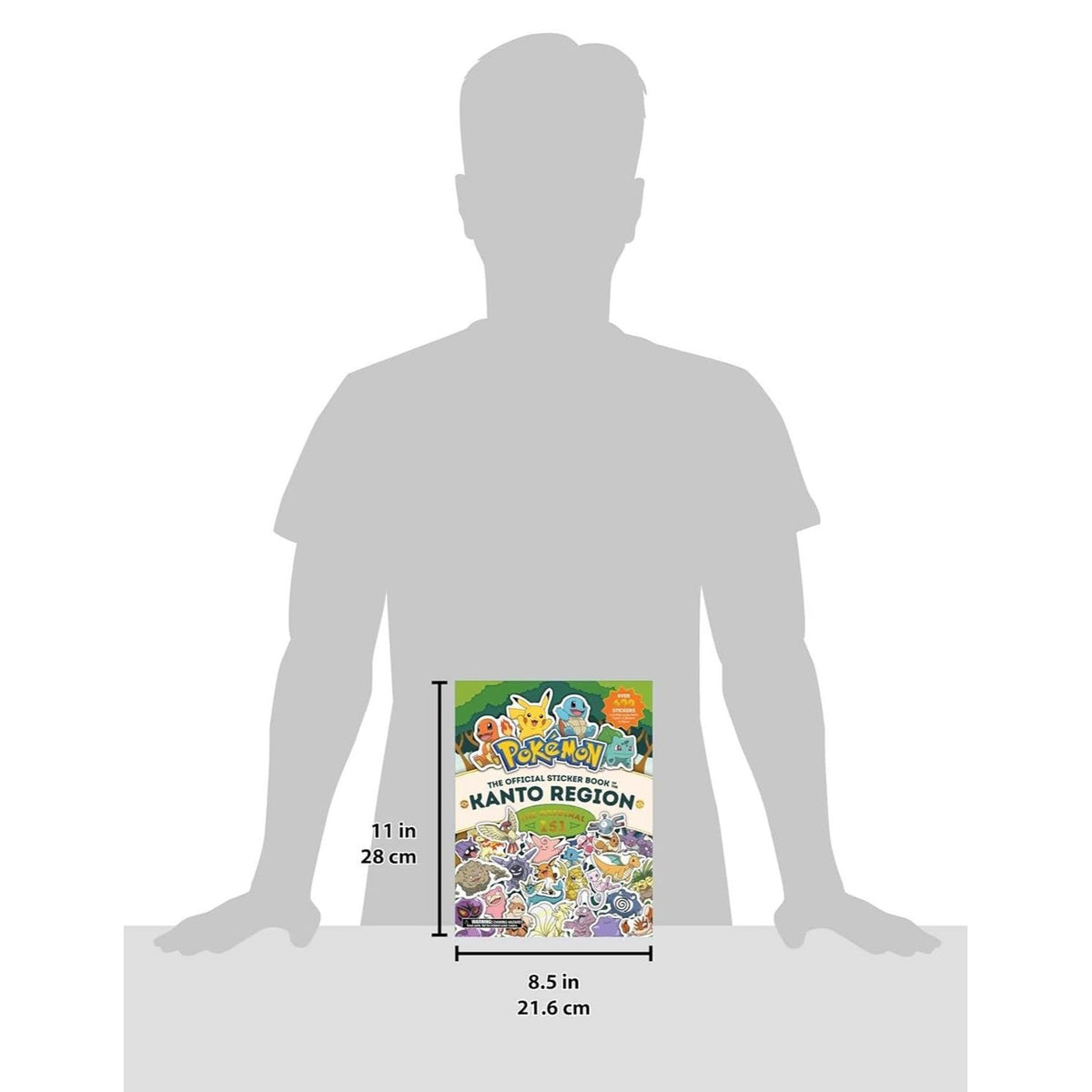 Pokémon the Official Sticker Book of the Kanto Region: The Original 151 (Pokemon Pikachu Press) (Spiral Bound)