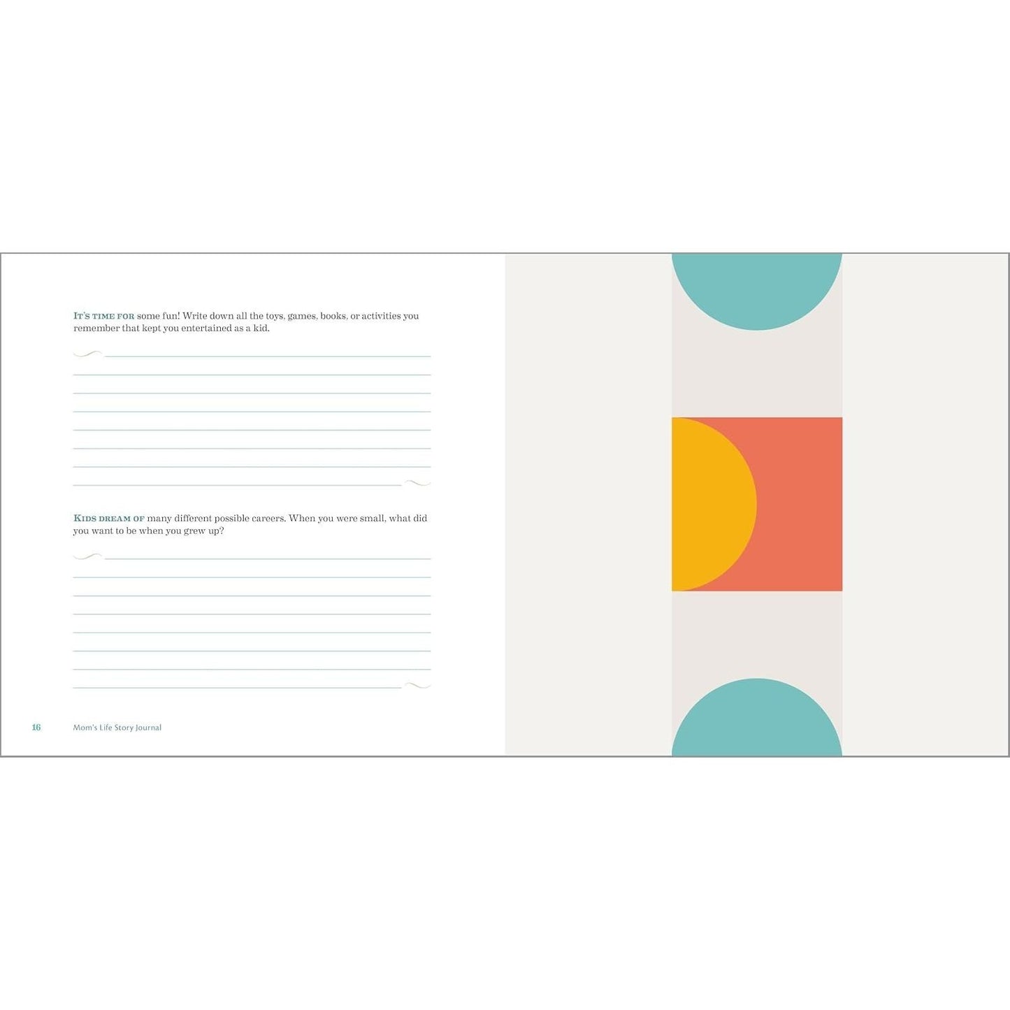 Mom's Life Story Journal: Guided Prompts to Capture Your Memories and Share Stories