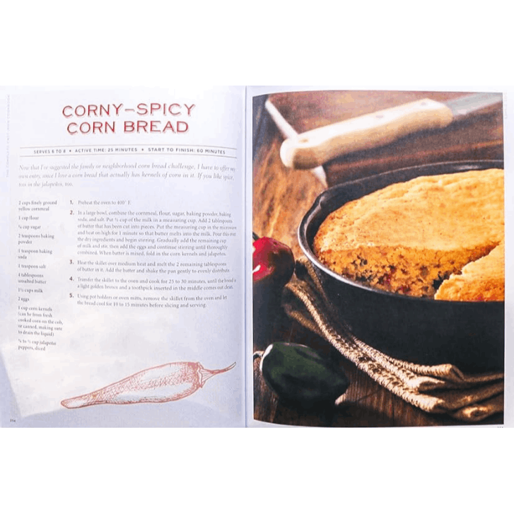 The Complete Cast Iron Cookbook: A Tantalizing Collection of Over 240 Recipes for Your Cast-Iron Cookware