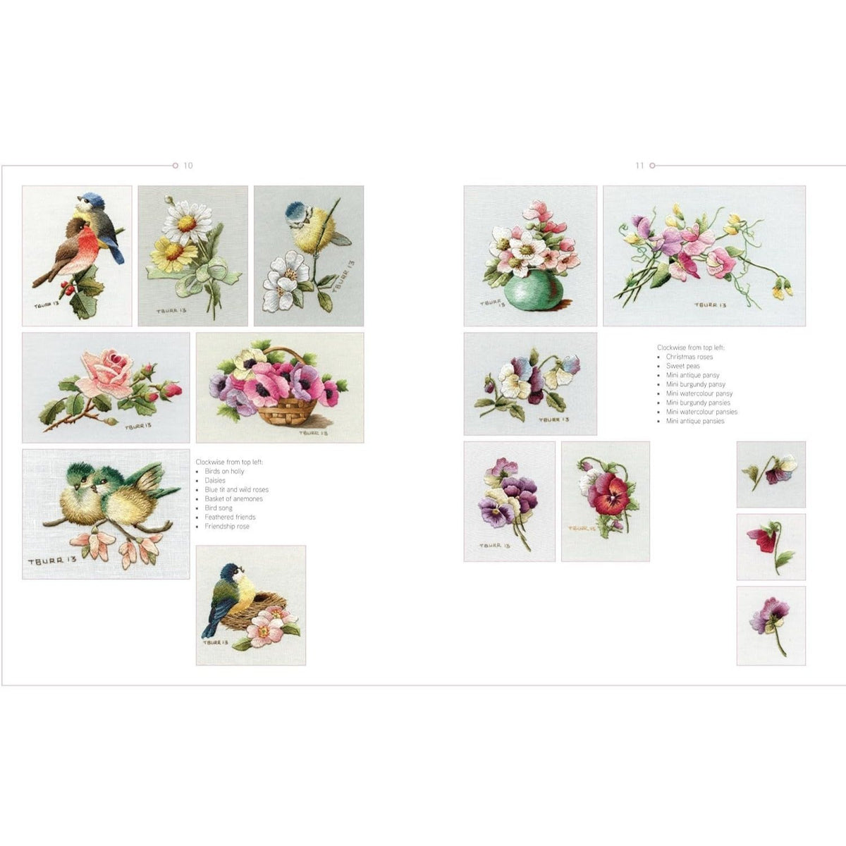 Trish Burr's Embroidery Transfers: Over 70 Iron-On Designs