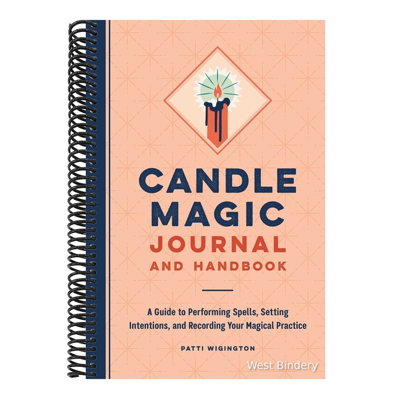 Candle Magic Journal and Handbook: A Guide to Performing Spells, Setting Intentions, and Recording Your Magical Practice