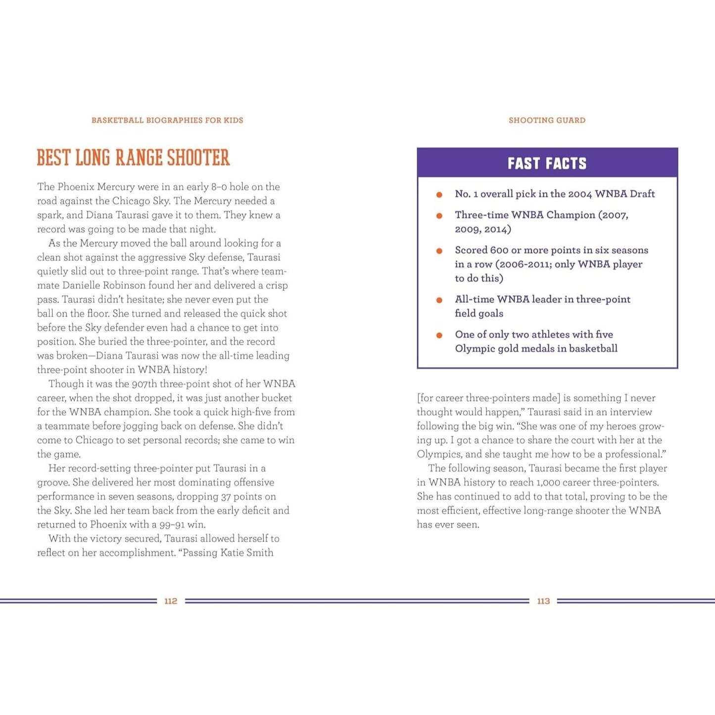 Basketball Biographies for Kids: Stories of Basketball's Most Inspiring Players