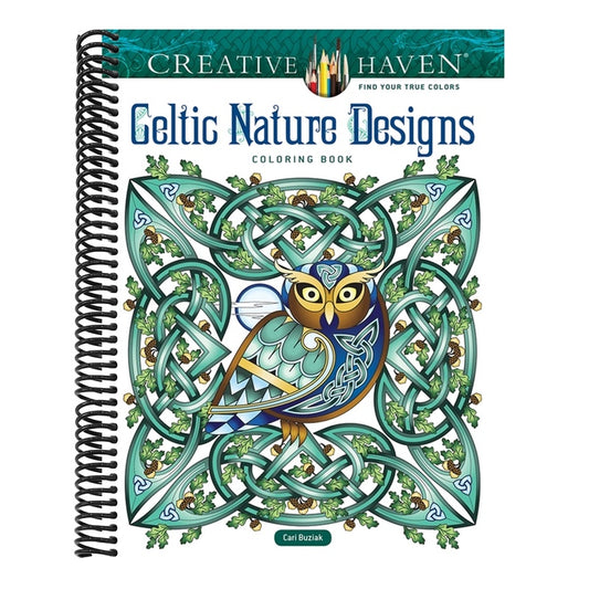 Creative Haven Celtic Nature Designs Coloring Book