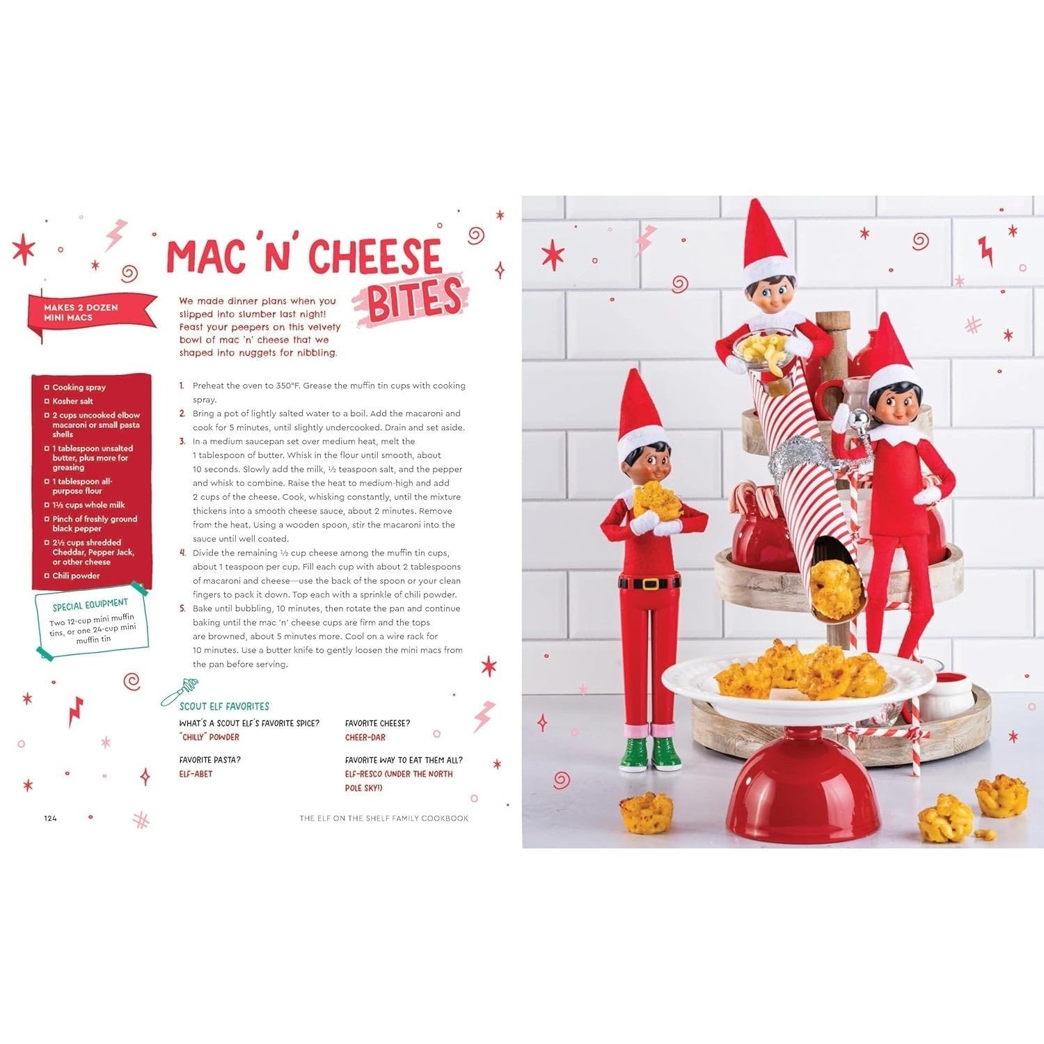 The Elf on the Shelf Family Cookbook: 50 Elftastic Recipes Plus Playful Elf Ideas, Games, Activities, and More!
