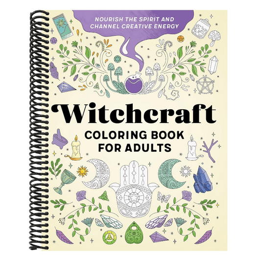 Witchcraft Coloring Book for Adults: Nourish the Spirit and Channel Creative Energy