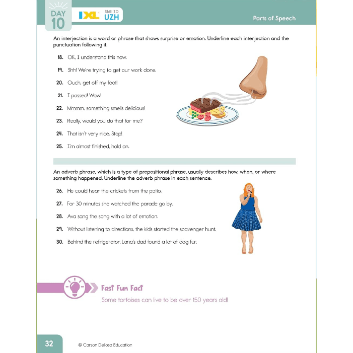 Summer Bridge Activities, Grades 5 - 6
