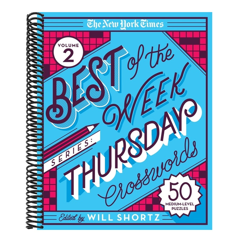 The New York Times Best of the Week Series 2: Thursday Crosswords: 50 Medium-Level Puzzles