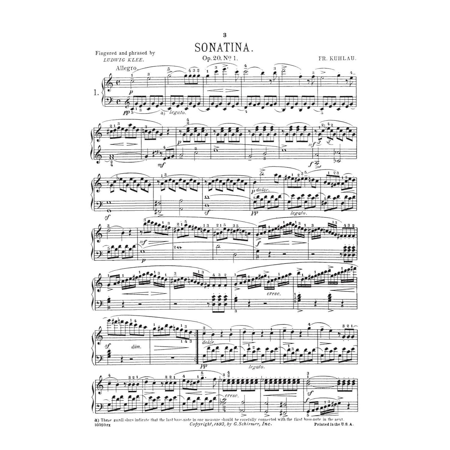 Sonatina Album: Schirmer Library of Classics Volume 51 Piano Solo (Schirmer's Library of Musical Classics) (Spiral Bound)