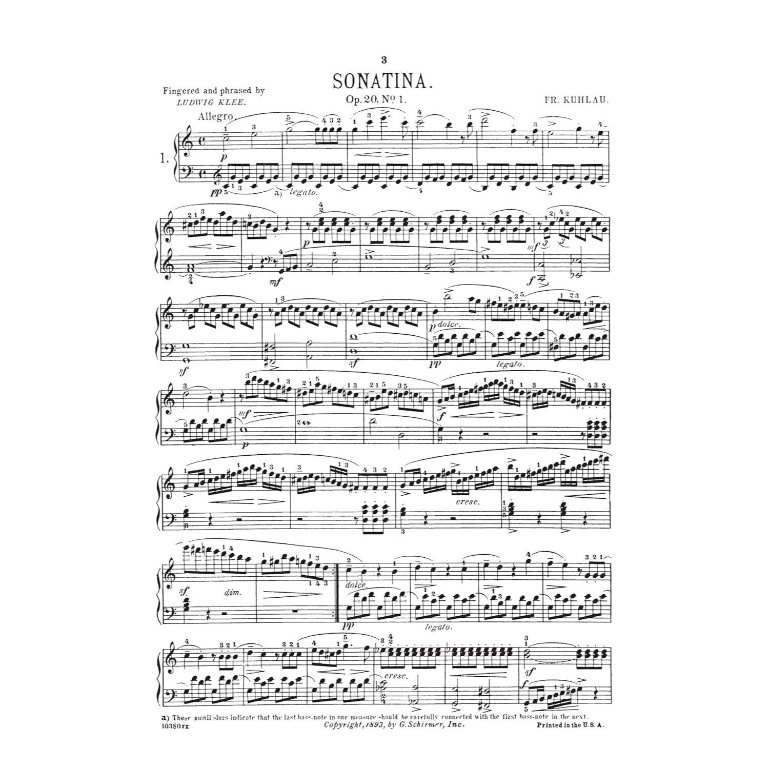 Sonatina Album: Schirmer Library of Classics Volume 51 Piano Solo (Schirmer's Library of Musical Classics) (Spiral Bound)
