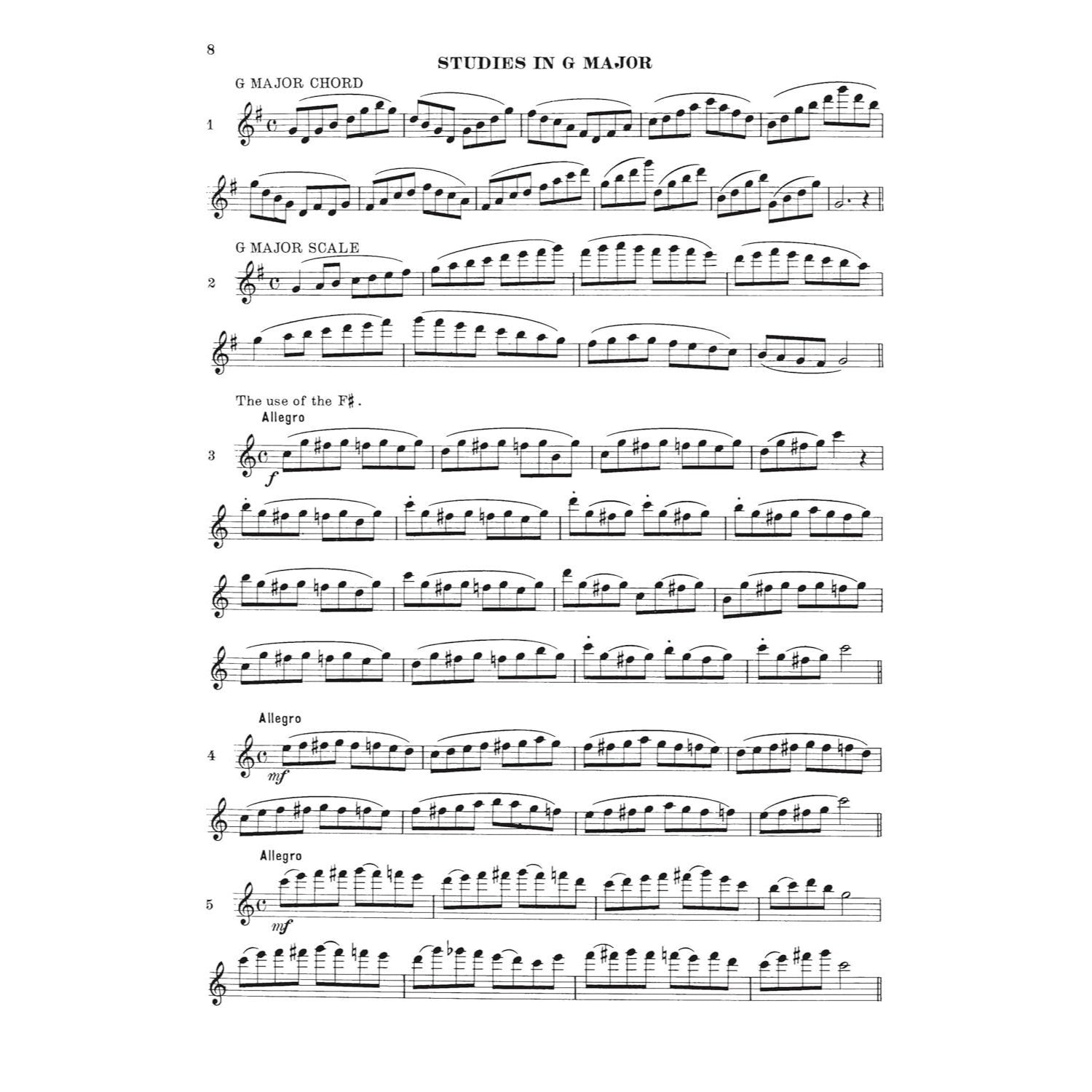 Rubank Intermediate Method: Flute or Piccolo - Flute Music Book - Piccolo Sheet Music Book - Sheet
