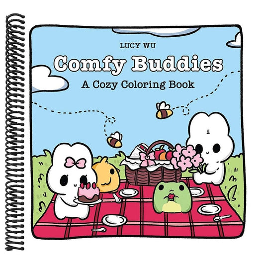 Comfy Buddies: A Cozy Coloring Book