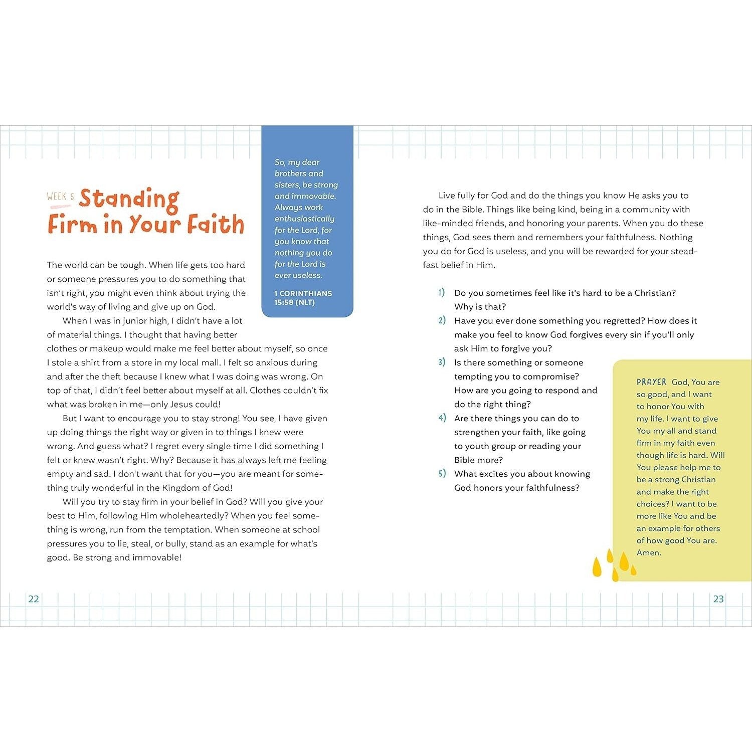 Preteen Devotional for Girls: 52 Weeks of Encouraging Devotions and Scripture for Tweens (Spiral Bound)