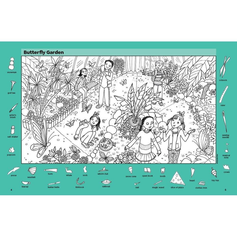 Amazing Nature Puzzles: Explore & Discover with Over 100 Fun Hidden Pictures Nature Puzzles, Celebrate the Wonders of Nature with a Nature Activity Bo (Highlights Hidden Pictures)