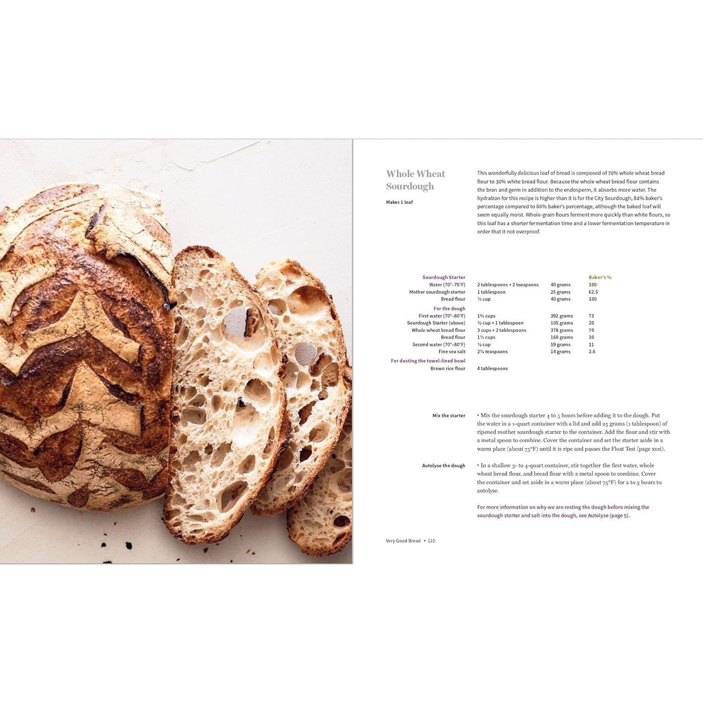 Very Good Bread: The Science of Dough and the Art of Making Bread at Home: A Cookbook (Spiral Bound)
