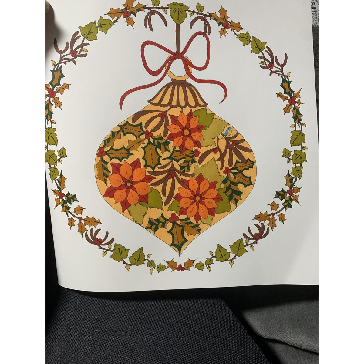 Johanna's Christmas: A Festive Coloring Book for Adults (Spiral Bound)