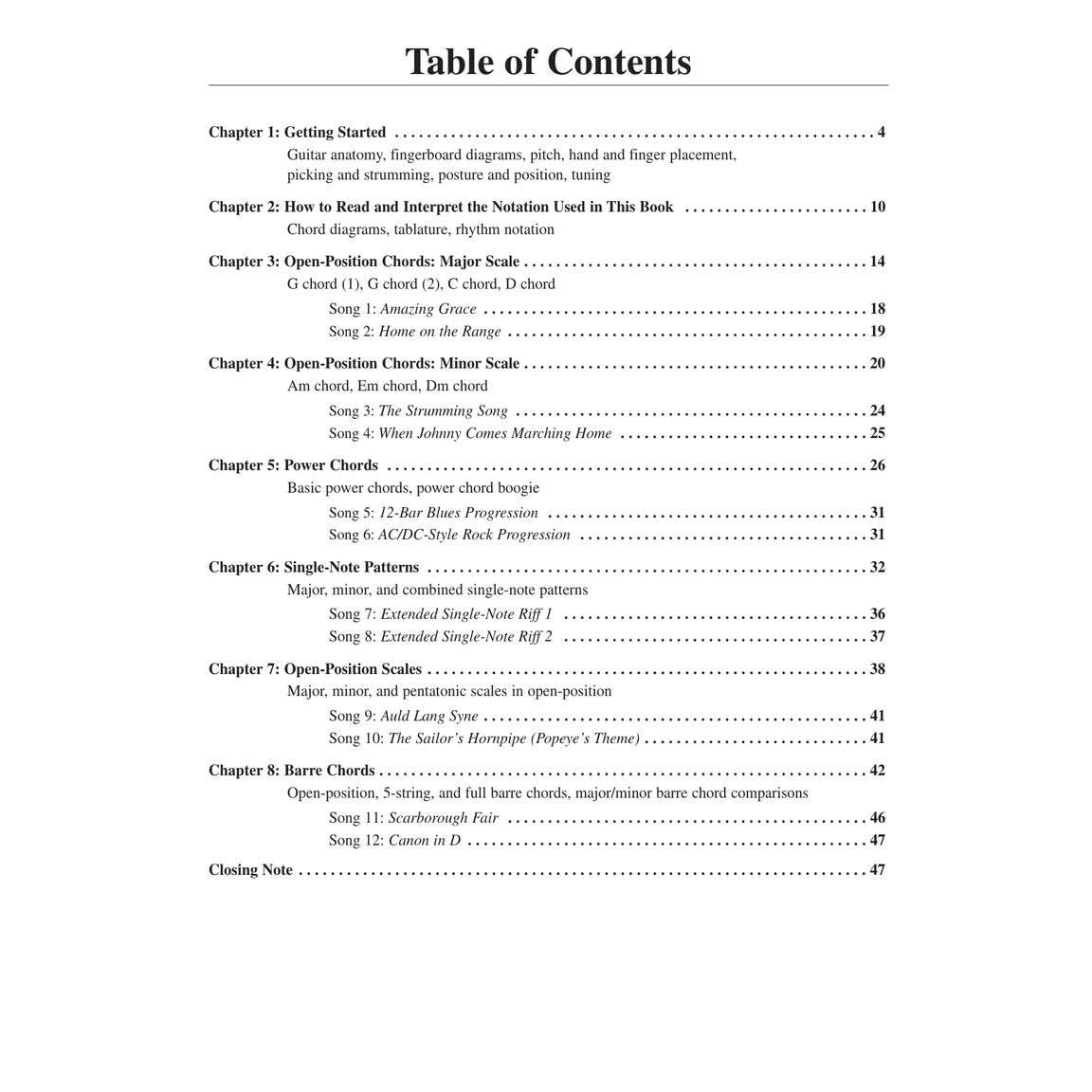 Teach Yourself to Play Guitar | Beginner Guitar Book with Tablature | Step-by-Step Acoustic and Electric Guitar Method | Easy Self-Learning Guide for Adults Teens and Music Teachers | Learn Chords (Spiral Bound)