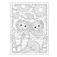 Creative Haven Playful Puppies Coloring Book
