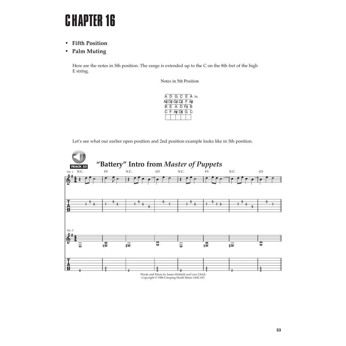 Learn to Play Guitar with Metallica Book/Online Audio [With CD]