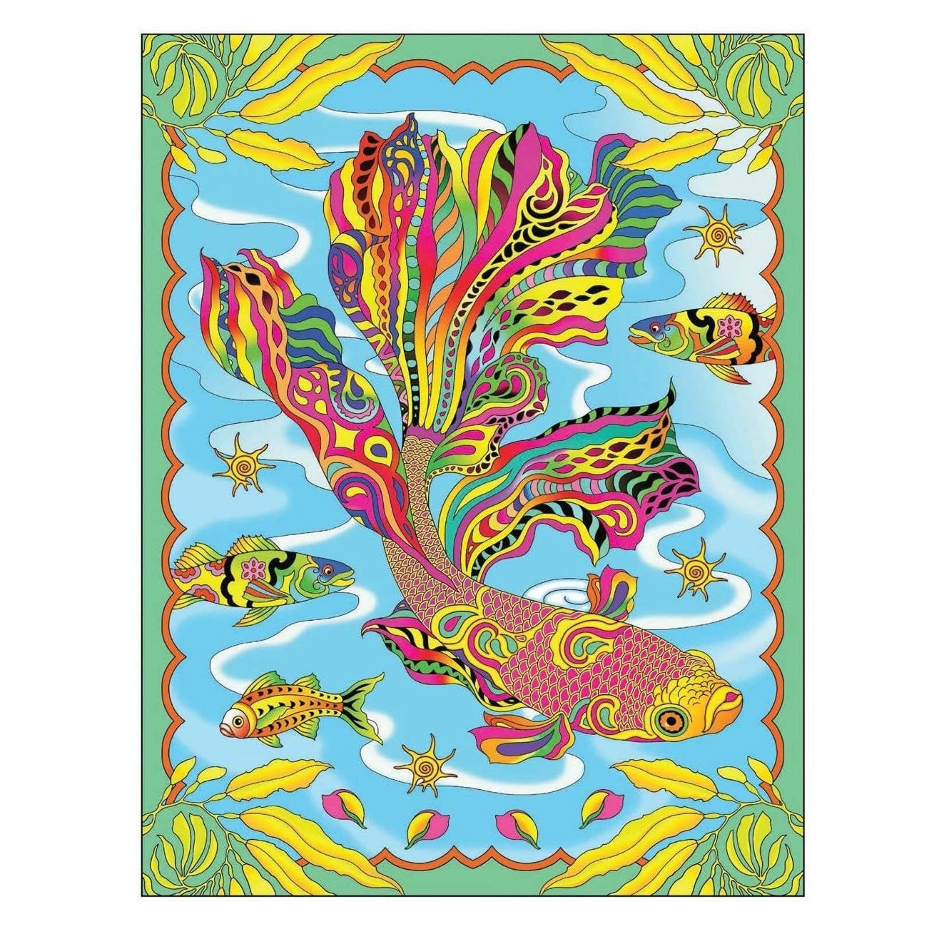 Creative Haven Enchanting Oceans Coloring Book