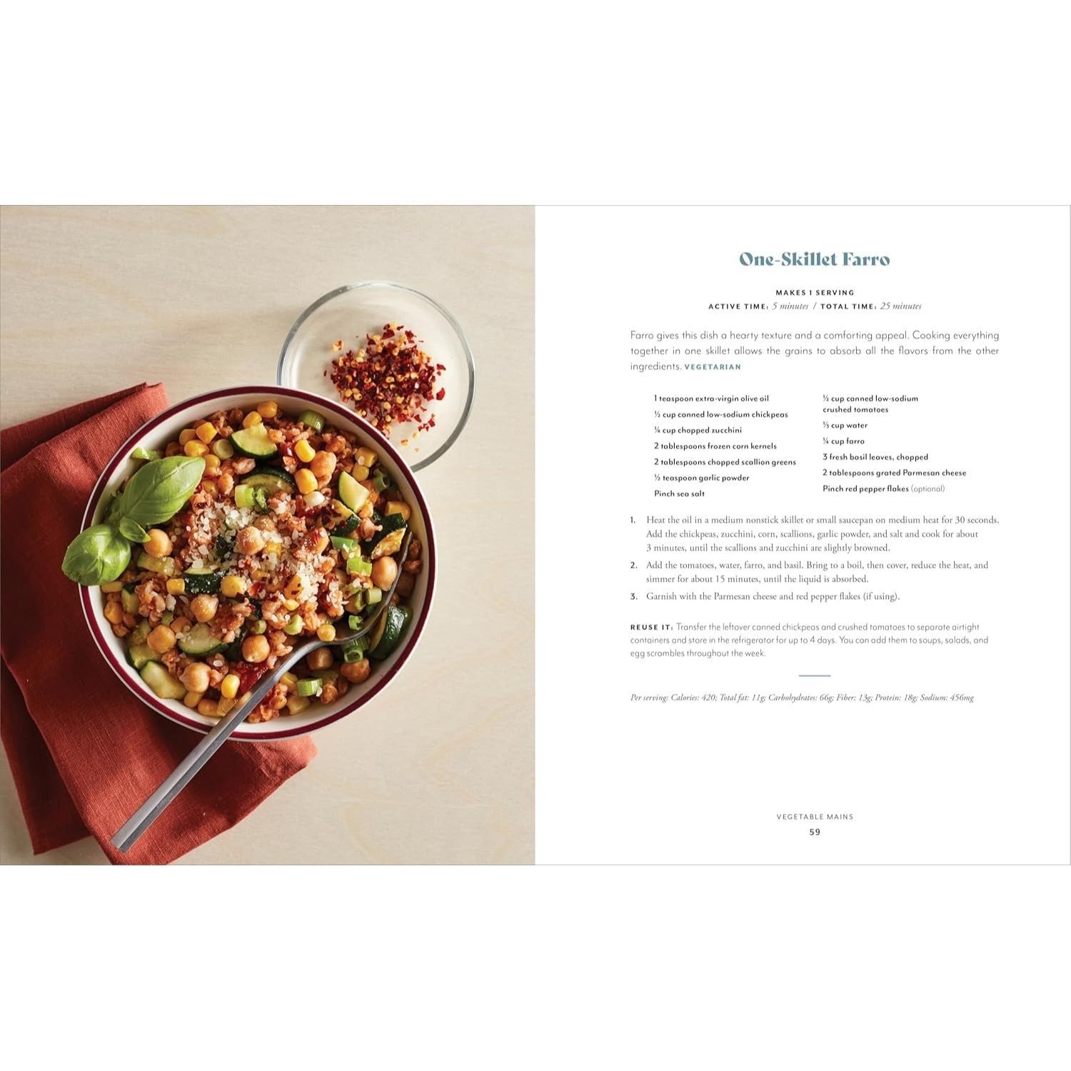 Healthy Cooking for One Cookbook: 75 Delicious Recipes Made Simple (Spiral Bound)