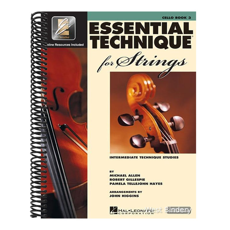 Essential Technique for Strings with Eei - Cello (Book/Online Audio)