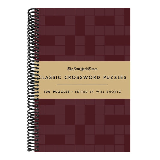 The New York Times Classic Crossword Puzzles (Cranberry and Gold): 100 Puzzles Edited by Will Shortz
