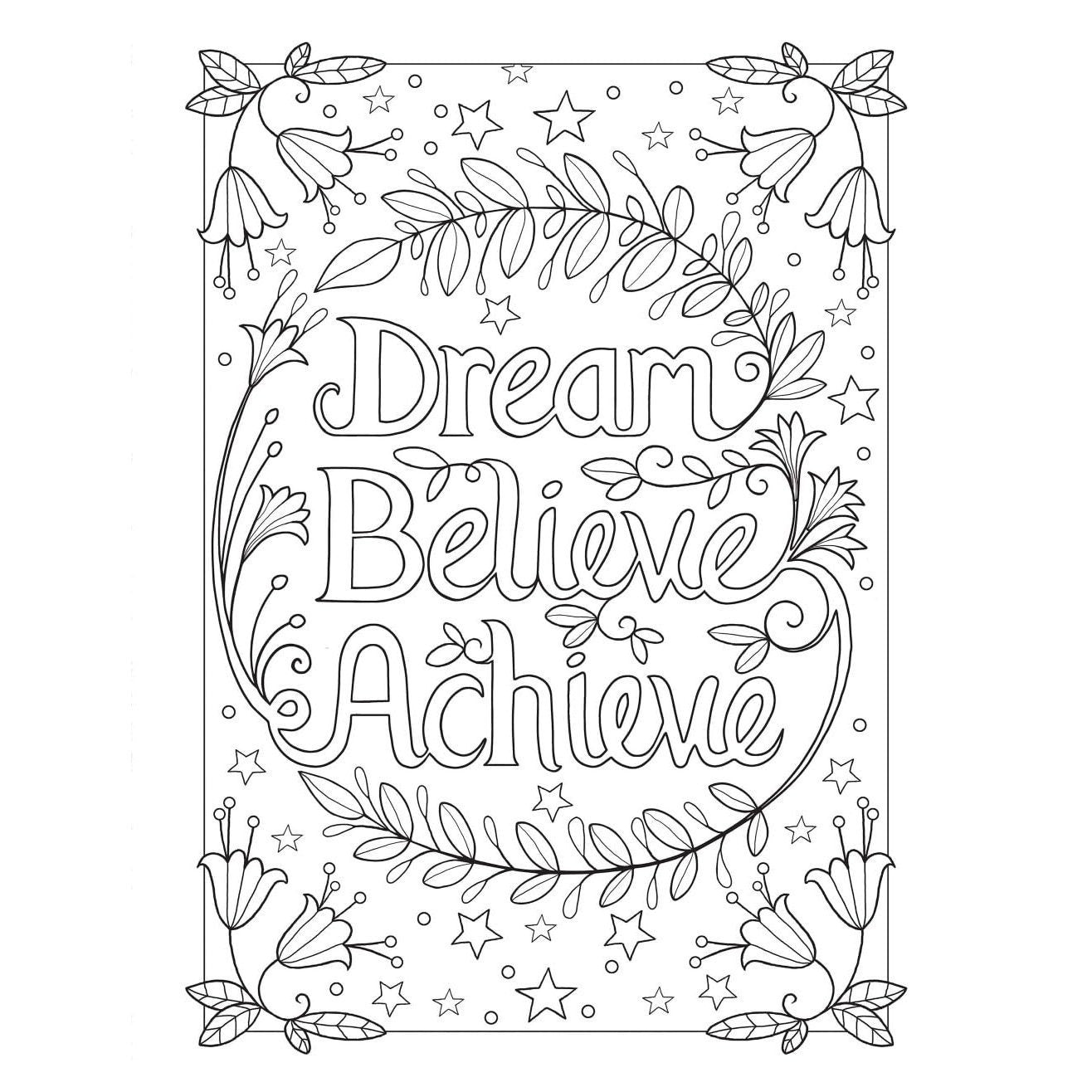 Dream: Relaxing Images to Color
