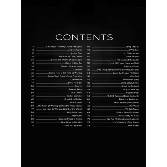 First 50 Worship Songs You Should Play on Piano
