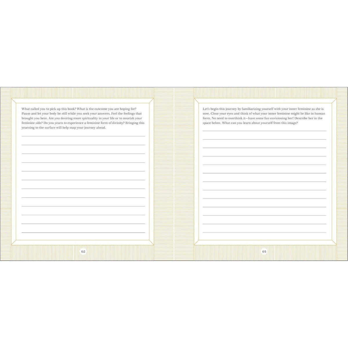 The Divine Feminine Journal: Inspiring Prompts and Practices to Reconnect to the Wisdom, Power, and Energy Within