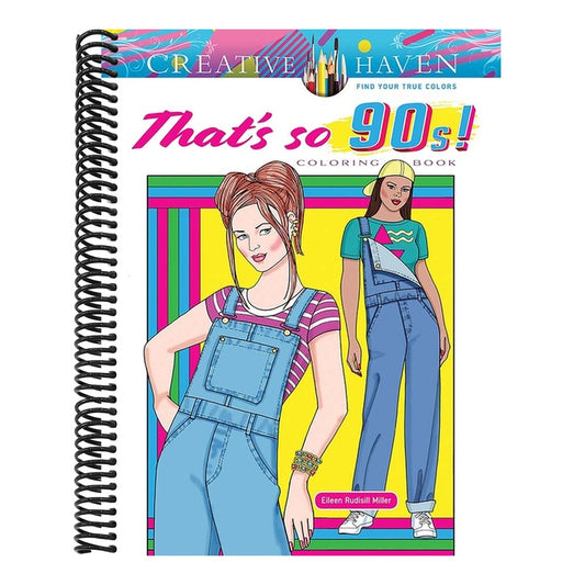 Creative Haven That's So 90s! Coloring Book