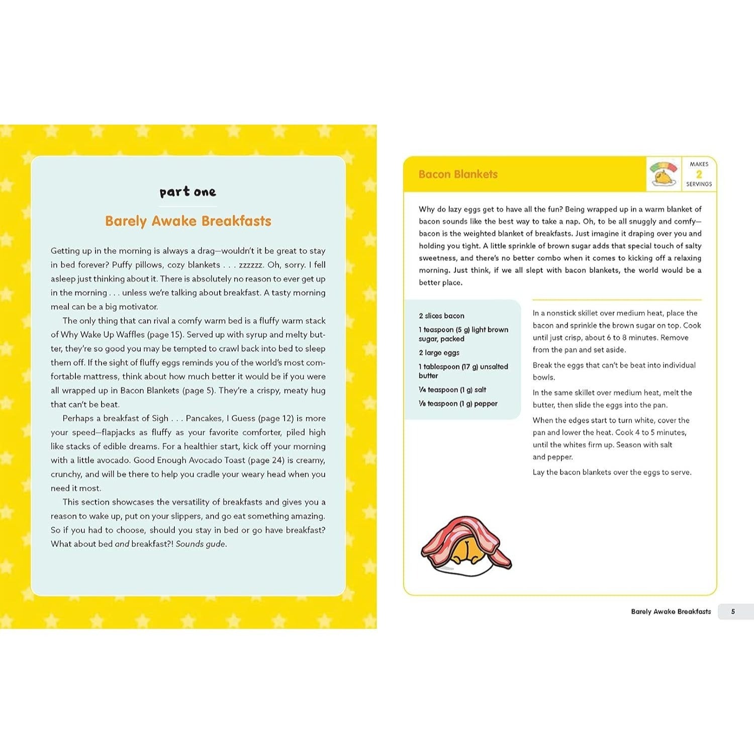 Gudetama: The Official Cookbook: Recipes for Living a Lazy Life