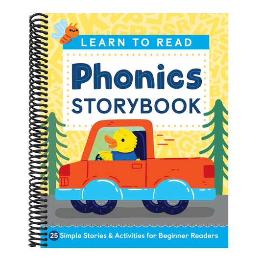 Learn to Read: Phonics Storybook: 25 Simple Stories & Activities for Beginner Readers (Learn to Read)