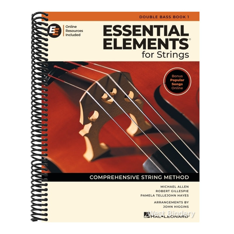 Essential Elements for Strings - Double Bass Book 1 with Online Resources