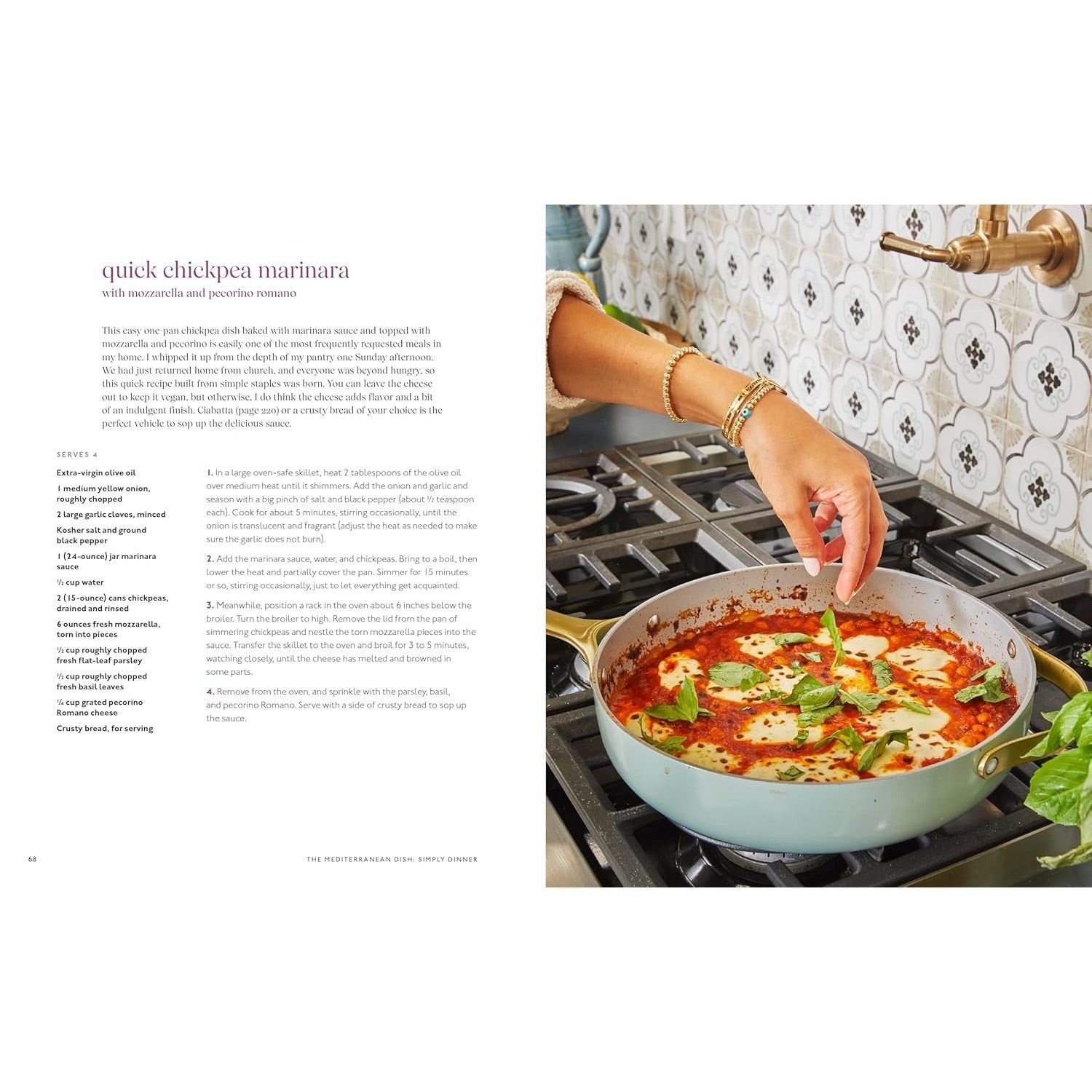 The Mediterranean Dish: Simply Dinner: 125 Easy Mediterranean Diet-Inspired Recipes to Eat Well and Live Joyfully: A Cookbook (Spiral Bound)