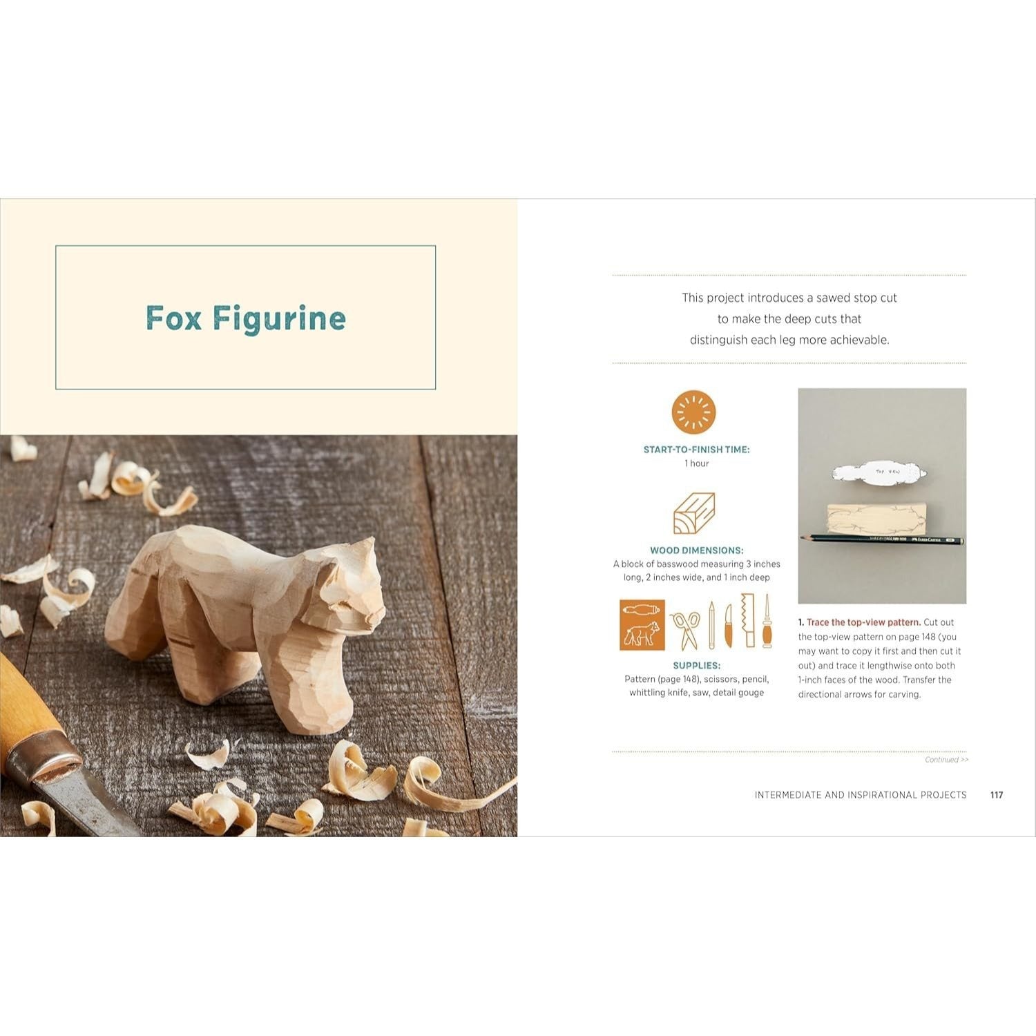 Whittling for Beginners: Step-By-Step Projects to Carve from Wood (Spiral Bound)