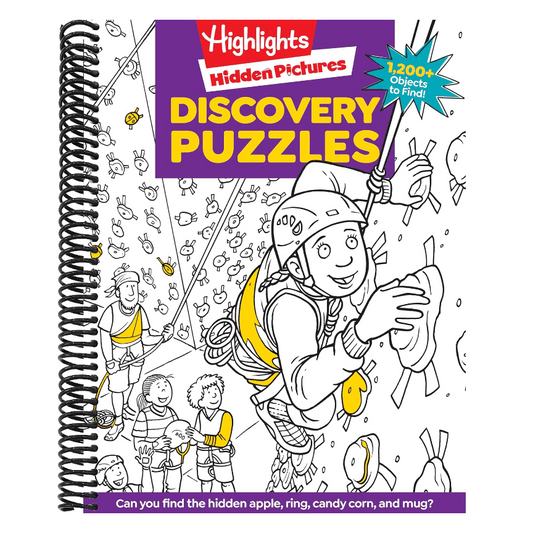 Discovery Puzzles (Highlights Hidden Pictures) (Spiral Bound)
