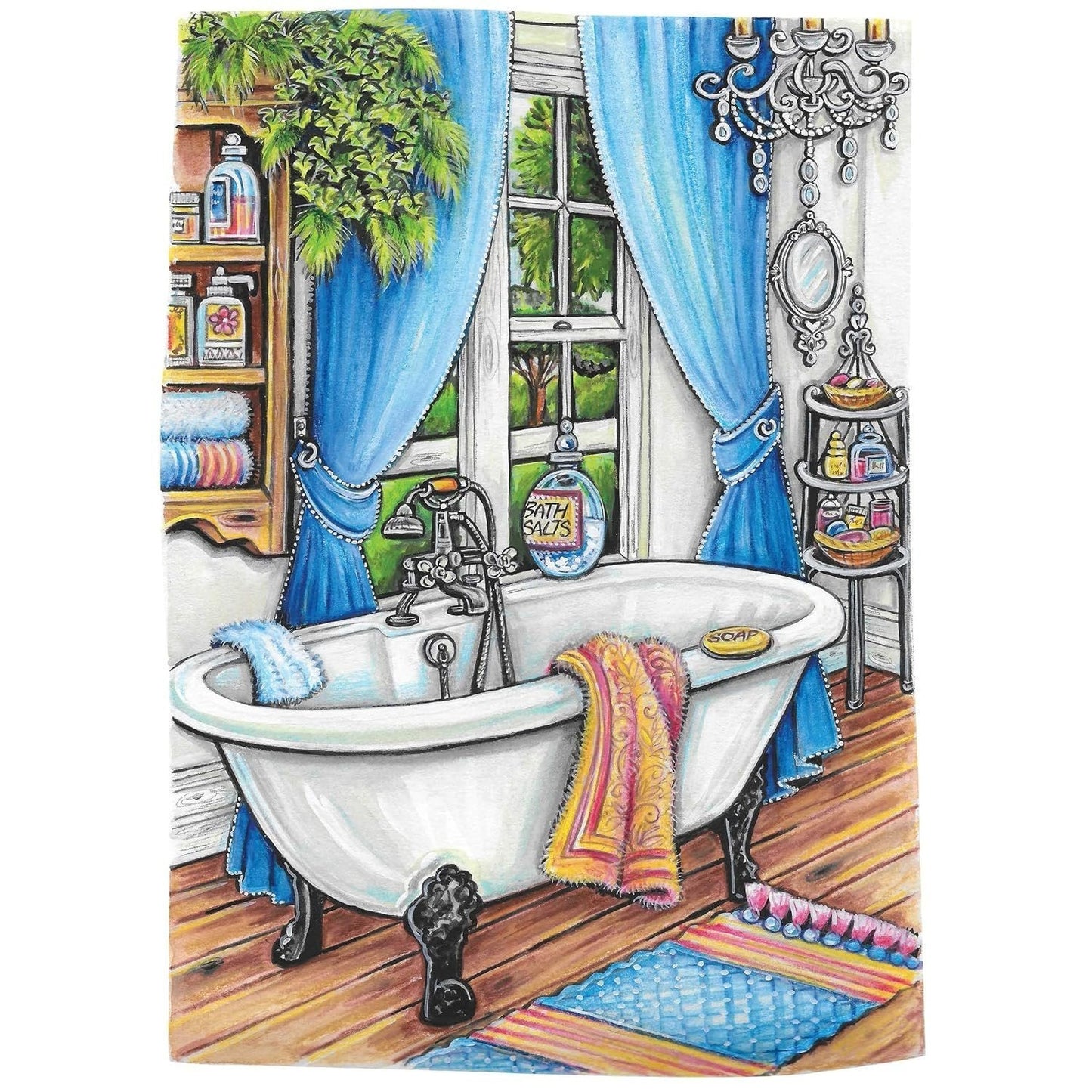 Creative Haven Home Sweet Home Coloring Book (Spiral Bound)